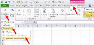 Toms Tutorials For Excel Toggling The Getpivotdata