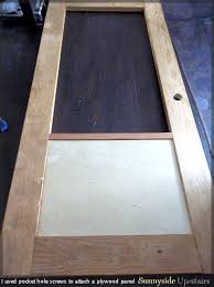 Building A Frosted Glass Pane Door