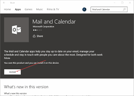 how to reinstall the mail app in windows 10