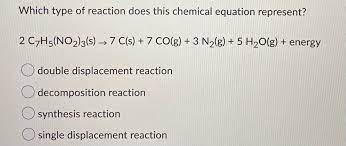 Answered Which Type Of Reaction Does