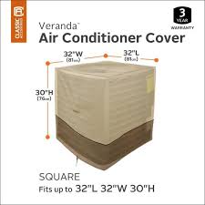 Coastacloud air conditioner covers for outside units, full mesh central air conditioner cover, all seasons ac leaf guard cover for outdoor, 31.5 x 31.5 x … Classic Accessories Veranda Square Air Conditioner Cover 73132 The Home Depot