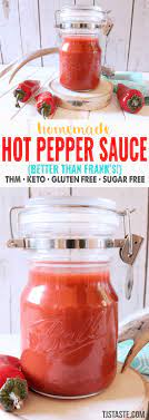 homemade hot pepper sauce better thank
