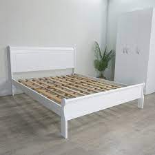 Florida Solid Wood Queen Size Bed Frame