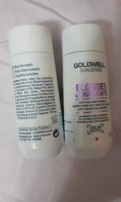 Goldwell dualsenses blondes & highlightsshampoo for blonde hair for yellow tones neutralization. Bn Goldwell Blonde Highlights Health Beauty Hair Care On Carousell