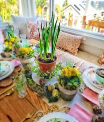 Garden Party Easter Tablescape