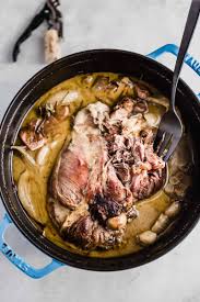 slow roast leg of lamb for pover or