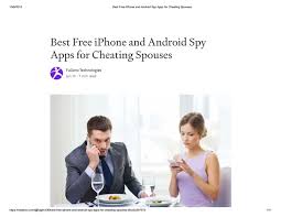 Spybuble is another free android spy app for cheating spouses. Best Free Iphone And Android Spy Apps For Cheating Spouses By Fugenx Issuu