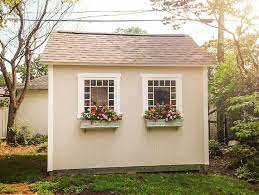 Swing and play set accessories. The Antique Windows And Custom Window Boxes On This Storage Shed Really Make It Stand Out With Vintage Char Garden Shed Lighting Ideas Shed Windows Shed Decor