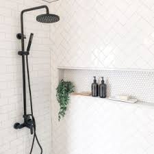 Uses same type of tiles but these tiles are oriented differently from one position to the other in the bathroom. Inspiration Choosing Subway Tile Designs For Bathroom