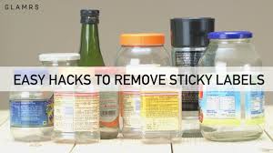 remove stickers from stuff glamrs diy