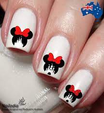 minnie mouse nail art decal sticker