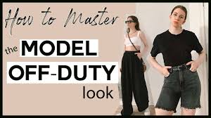how to master the model off duty look