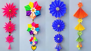 4 Quick Easy Paper Wall Hanging Ideas