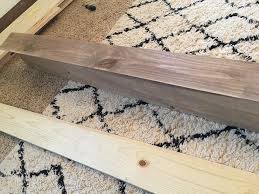 easiest diy faux wood beams