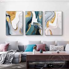 Is it possible to receive advice before ordering photo. Set Of 3 Frame Wall Art Abstract Navy Blue Gold Pink Grey Print Painting On Canvas Wall Art Picture Large Print Printable Wall Art Prints In 2021 Frames On Wall Framed