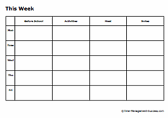 Free Printable Weekly Planners For Work And Home