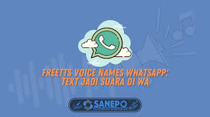 Misalnya saja dalam membikin stiker wa dengan foto kamu sendiri. Freetts Voice Names Whatsapp Text Jadi Suara Di Wa