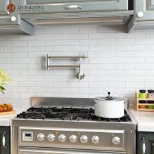wall mount pot filler kitchen faucet