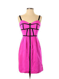 Details About Au Amanda Uprichard Women Pink Casual Dress P