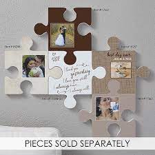Personalized Puzzle Piece Wall Decor