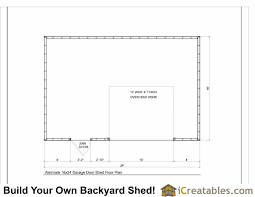 16x24 Garage Shed Plans Build Your