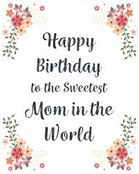 We have more than 400 free birthday cards. 10 Best Printable Birthday Cards For Mom Printablee Com