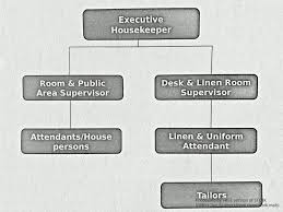 House Keeping Notes Organizational Structure Of H K Department