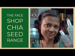 the face chia seed range demo and