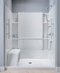 New Caulkless Shower Enclosures