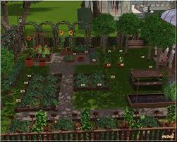 To plant the seeds, go outside to some grass. Arda Sims Small Garden The Sims 4 Lots Sims House Small City Garden