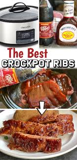 the best slow cooker bbq ribs made