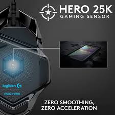 Logitech gaming g502 driver, software download Buy Logitech G502 Hero High Performance Wired Gaming Mouse Hero 25k Sensor 25 600 Dpi Rgb Adjustable Weights 11 Programmable Buttons On Board Memory Pc Mac Online In Turkey B07gbz4q68