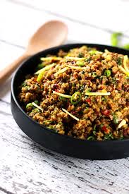 authentic indian minced meat qeema