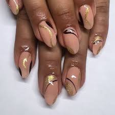 46 black and gold nail designs for