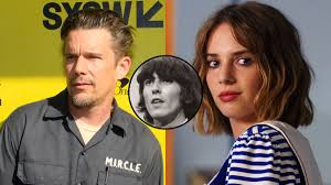 Actor, writer and director ethan hawke has taken time out from his role in the cherry orchard directed by sam mendes at the old vic to record for a new feely book produced by the award winning charity living paintings. Maya And Ethan Hawke Starring In New Film As Daughter And Father