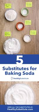 5 subsutes for baking soda when you