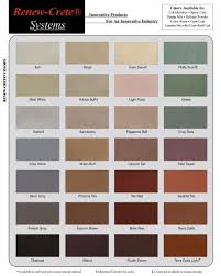 Beautiful Integral Concrete Coloring Options Available From