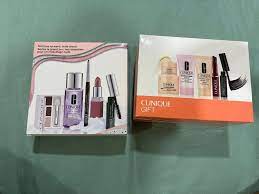 clinique face care make up gift set