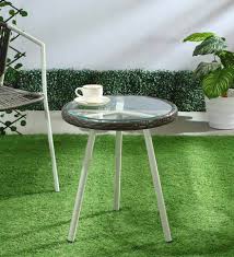 Stem Outdoor Coffee Table In Coffee