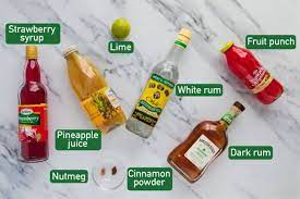 jamaican rum punch tail recipe