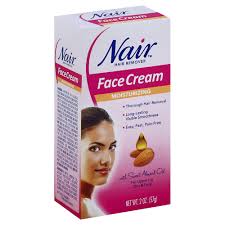 nair hair remover face cream moisturizing