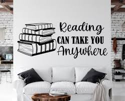 Book Wall Decal Book Wall Sticker