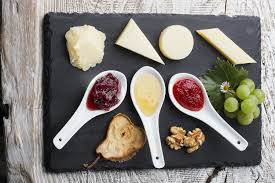 piave cheeseboard with home made jams