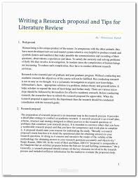 literature review structure