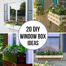 Diy Window Box Planter Ideas