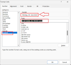how to change the date format in excel