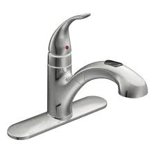 Tuscany kitchen faucets menards single lever. Moen Integra One Handle Pull Out Kitchen Faucet At Menards