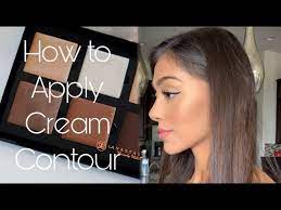 how to apply cream contour for
