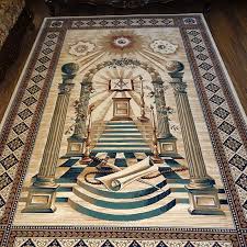 masonic area rug carpet a lodge