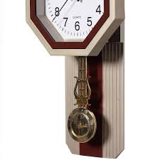 Pendulum Plastic Wall Clock